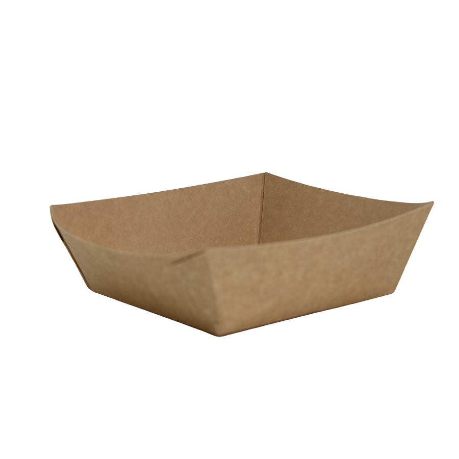 MISKA KWADRATOWA 1000 ML / 110x110x70 KRAFT PLASTIC FREE